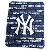 NY Yankees Classic Fleece Throw - Logo Brands - Flyclothing LLC