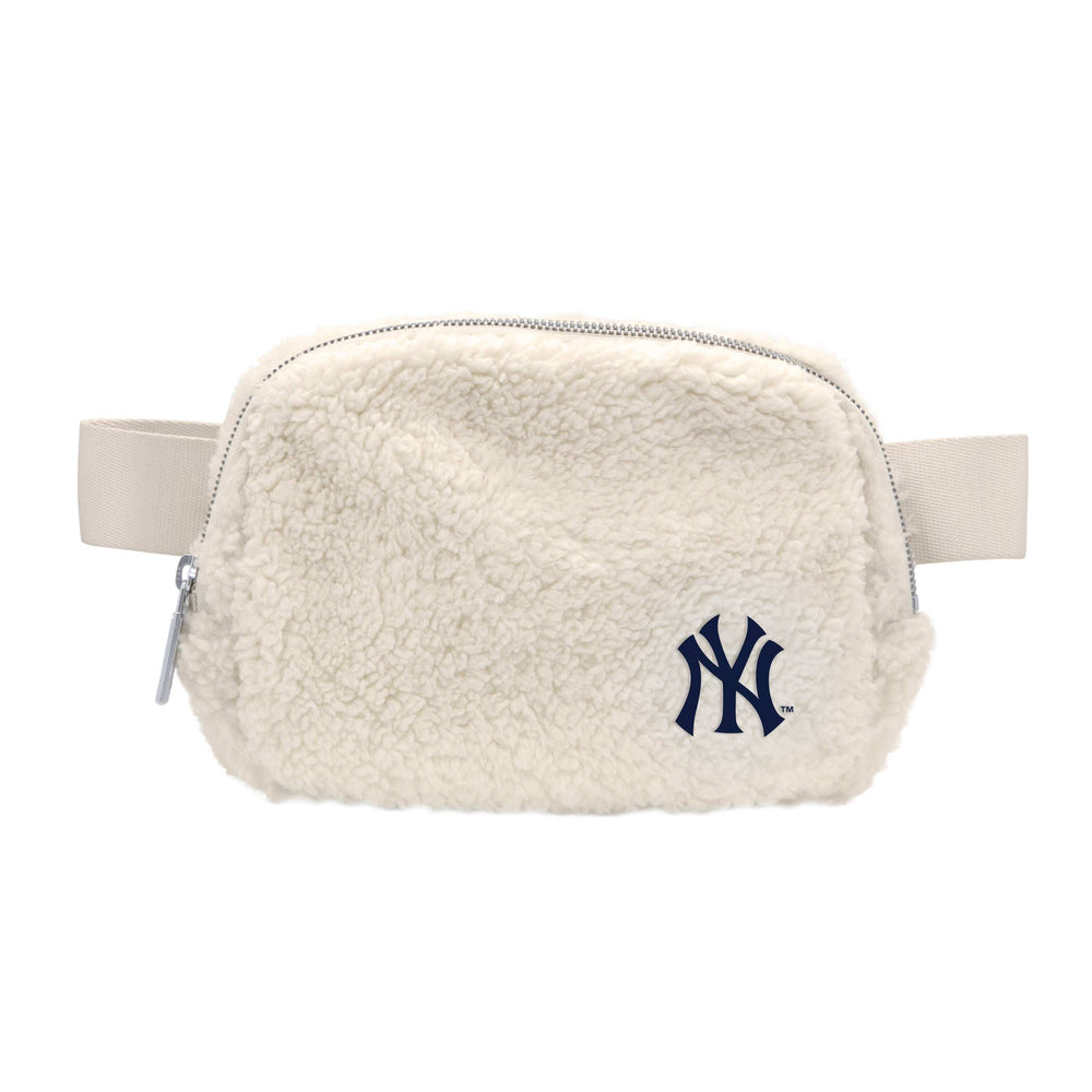NY Yankees Sherpa Belt Bag - Logo Brands - Flyclothing LLC