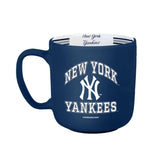 NY Yankees 15oz Stripe Mug - Logo Brands - Flyclothing LLC