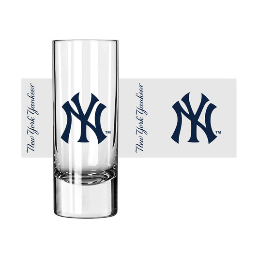 New York Yankees 2.5oz Gameday Shooter Glass - Logo Brands - Flyclothing LLC