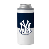 New York Yankees Colorblock Slim Can Coolie - Logo Brands - Flyclothing LLC