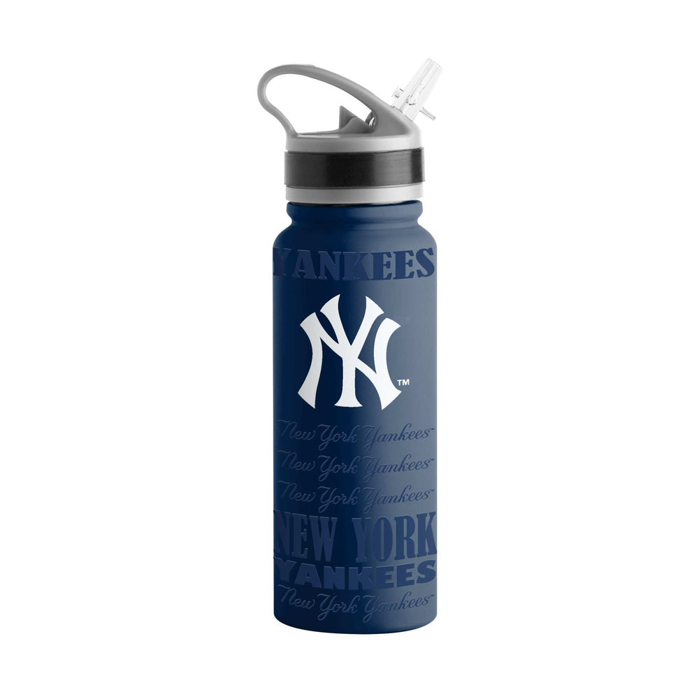 NY Yankees 25oz Replay SingleWall FlipTop Bottle - Logo Brands - Flyclothing LLC