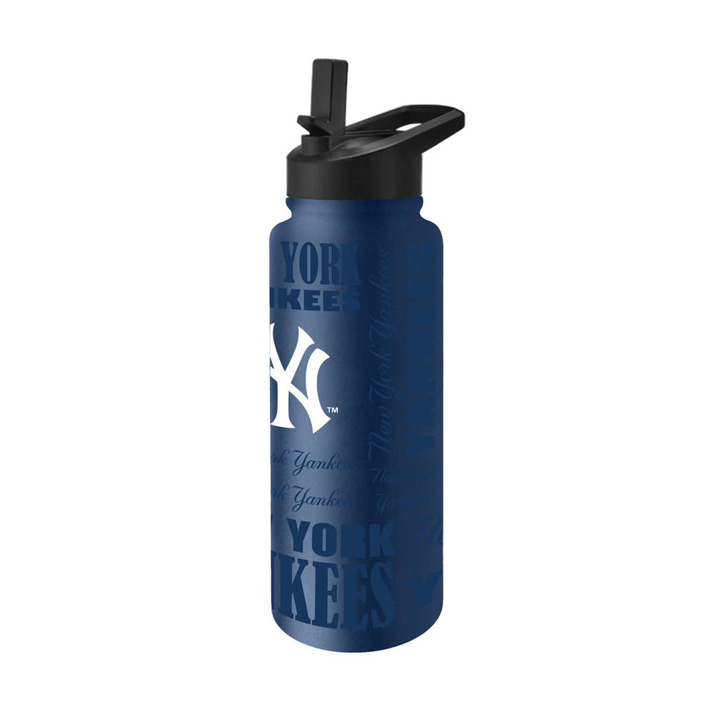 NY Yankees 34oz Replay Quencher Bottle - Logo Brands - Flyclothing LLC