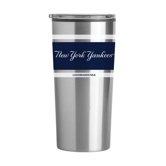 New York Yankees 20oz Stripe Fusion Tumbler - Logo Brands - Flyclothing LLC