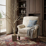 48" Gold Artificial Manzanita Tree In Gold Planter Pot - HomeRoots - Flyclothing LLC
