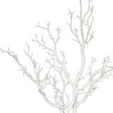 48" White Artificial Manzanita Tree In White Planter Pot - HomeRoots - Flyclothing LLC