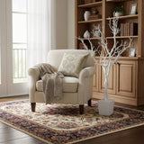 48" White Artificial Manzanita Tree In White Planter Pot - HomeRoots - Flyclothing LLC