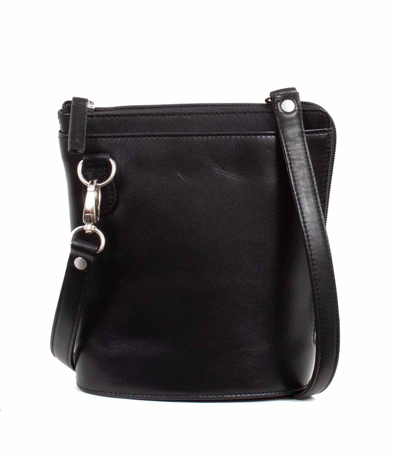 Scully Leather Veg-Calf Hidesign Leather Black Mara (H521) - Scully Leather - Flyclothing LLC
