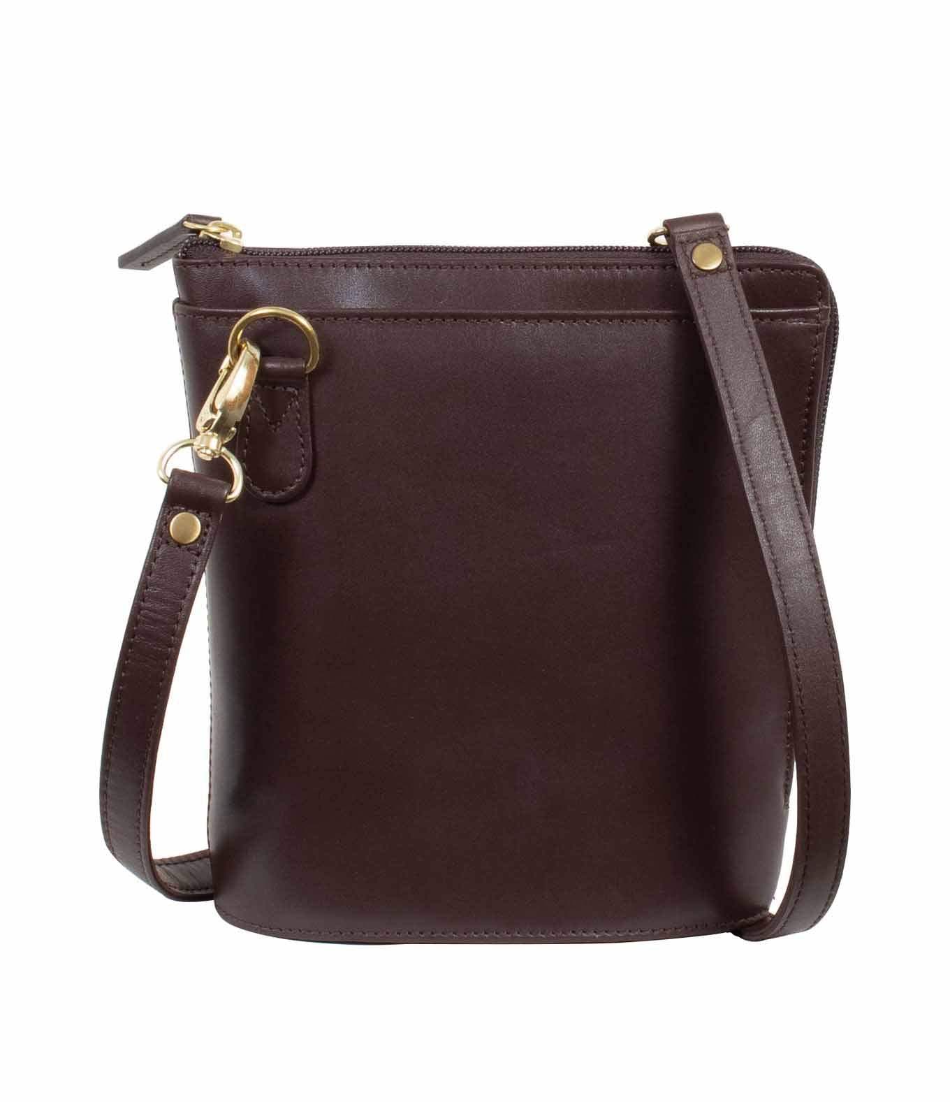 Scully Leather Veg-Calf Hidesign Leather Chocolate Mara (H521) - Scully Leather - Flyclothing LLC