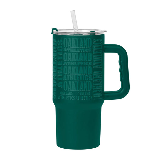 Athletics 24oz Replay Tumbler w/Handle - Logo Brands - Flyclothing LLC
