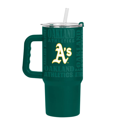 Athletics 24oz Replay Tumbler w/Handle - Logo Brands - Flyclothing LLC