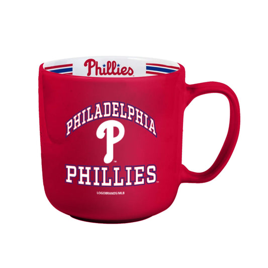 Philadelphia Phillies 15oz Stripe Mug - Logo Brands - Flyclothing LLC