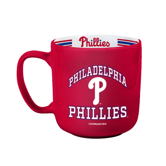Philadelphia Phillies 15oz Stripe Mug - Logo Brands - Flyclothing LLC