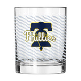 Philadelphia Phillies City Connect 14oz Rocks Glass - Logo Brands - Flyclothing LLC