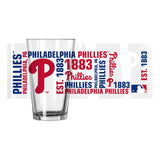 Philadelphia Phillies 16oz Spirit Pint Glass - Logo Brands - Flyclothing LLC