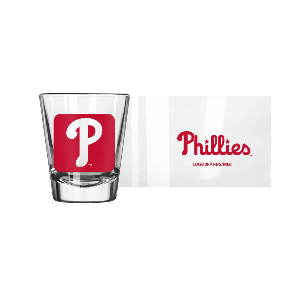 Philadelphia Phillies 2oz Cube Shot Glass - Logo Brands - Flyclothing LLC