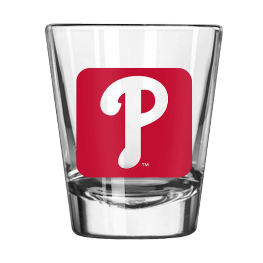 Philadelphia Phillies 2oz Cube Shot Glass - Logo Brands - Flyclothing LLC