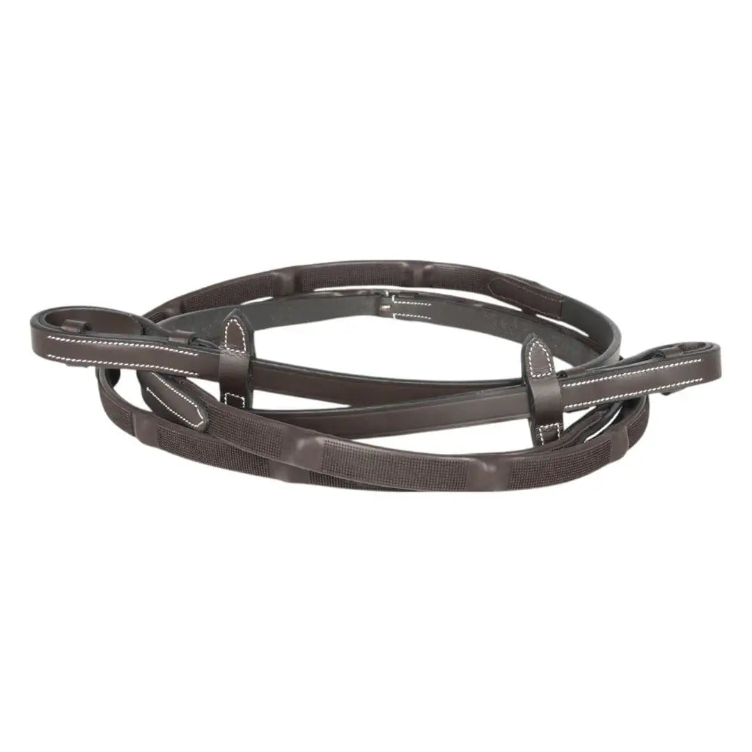 Henri de Rivel GripX Ergo Wide Rubber Reins 3/4" width 54" length - Breeches.com - Flyclothing LLC
