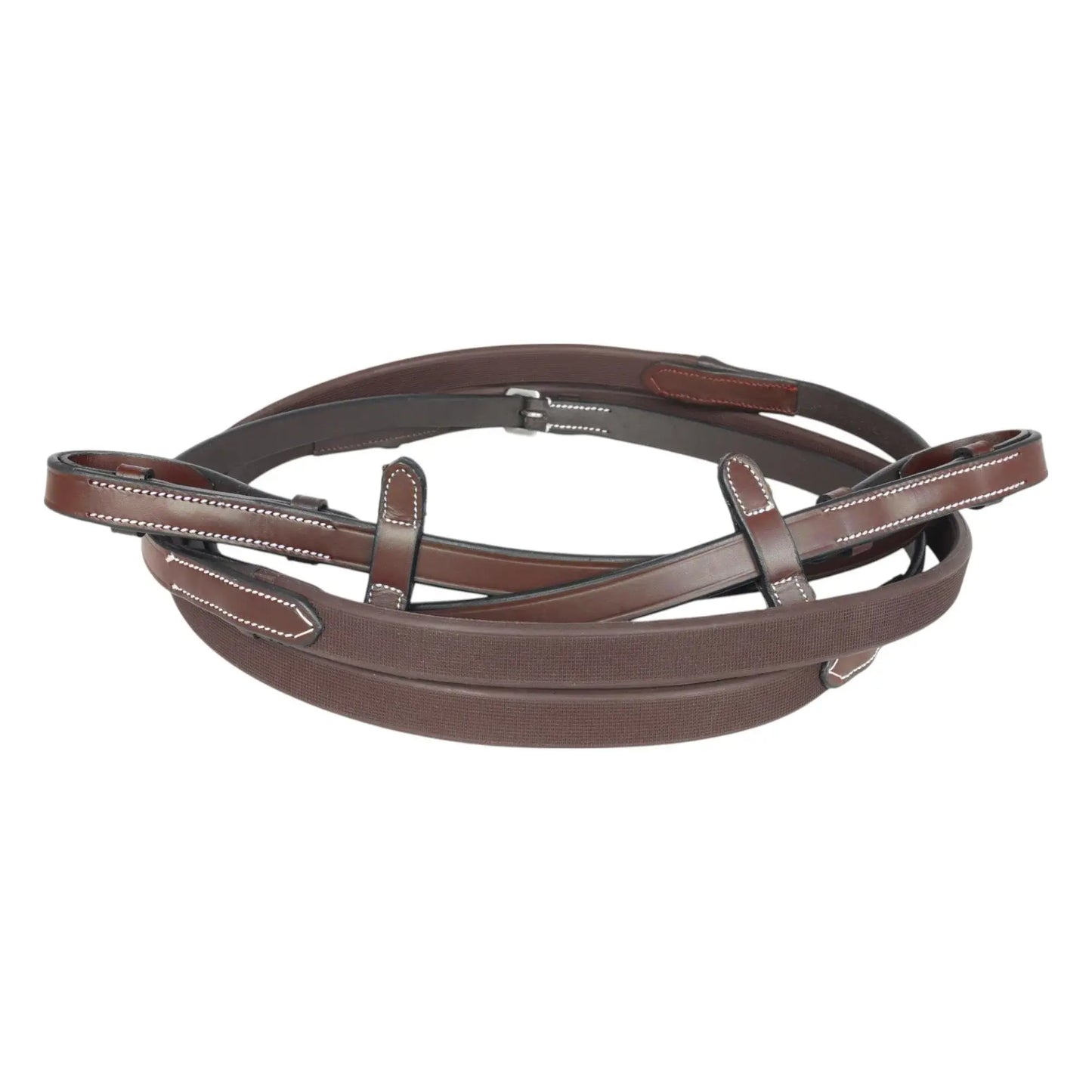 Henri de Rivel GripX Dress Rubber Reins 5/8" width 54" length - Breeches.com - Flyclothing LLC