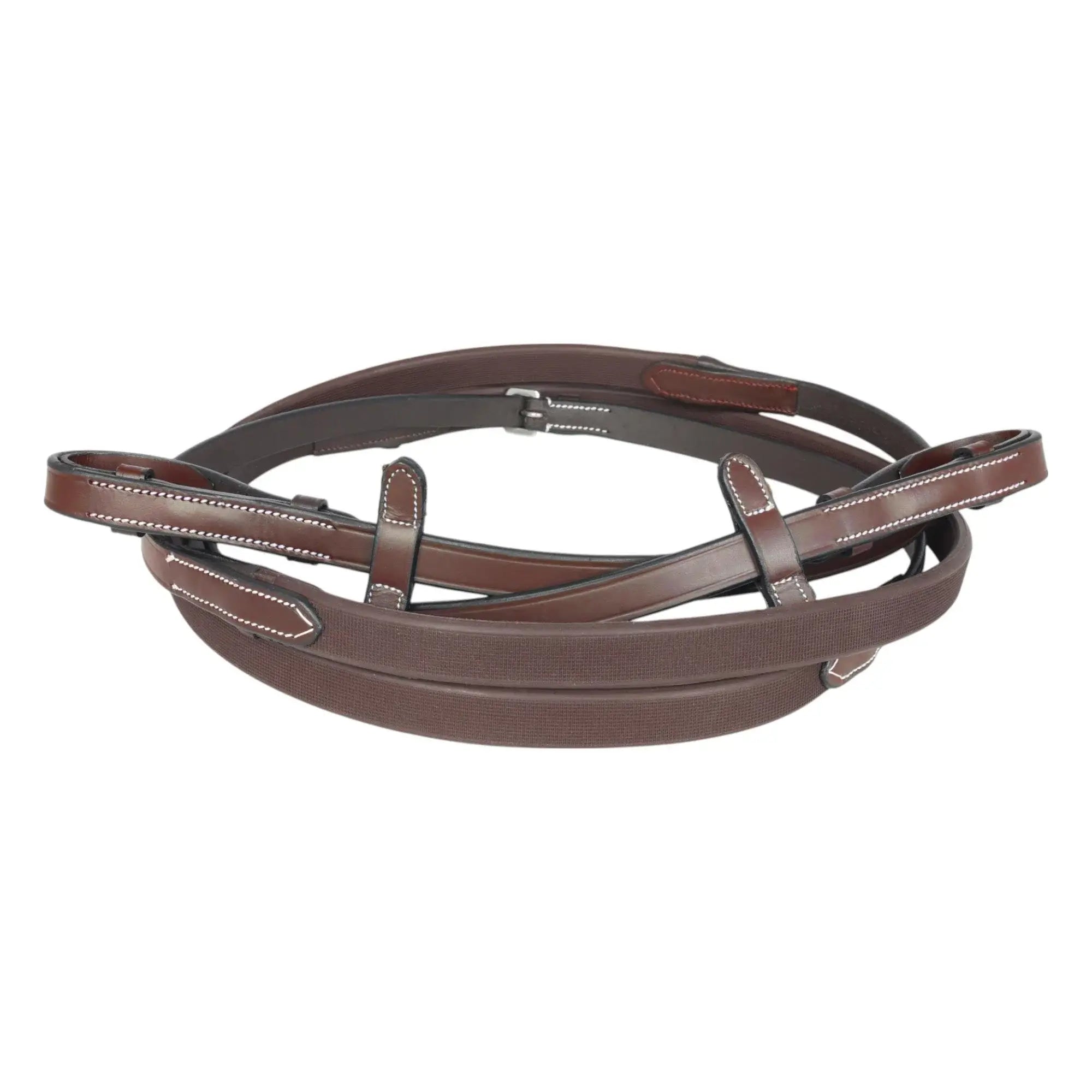Henri de Rivel GripX Dress Rubber Reins 5/8" width 54" length - Breeches.com - Flyclothing LLC