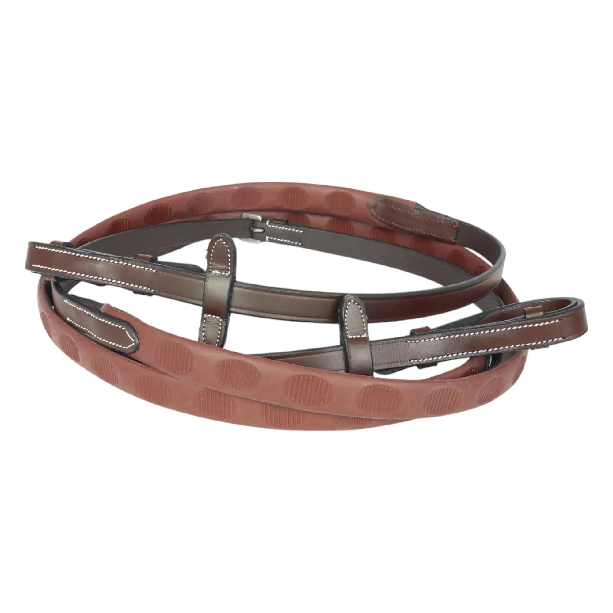 Henri de Rivel GripX Magna Rubber Reins 5/8" width 54" length - Breeches.com - Flyclothing LLC
