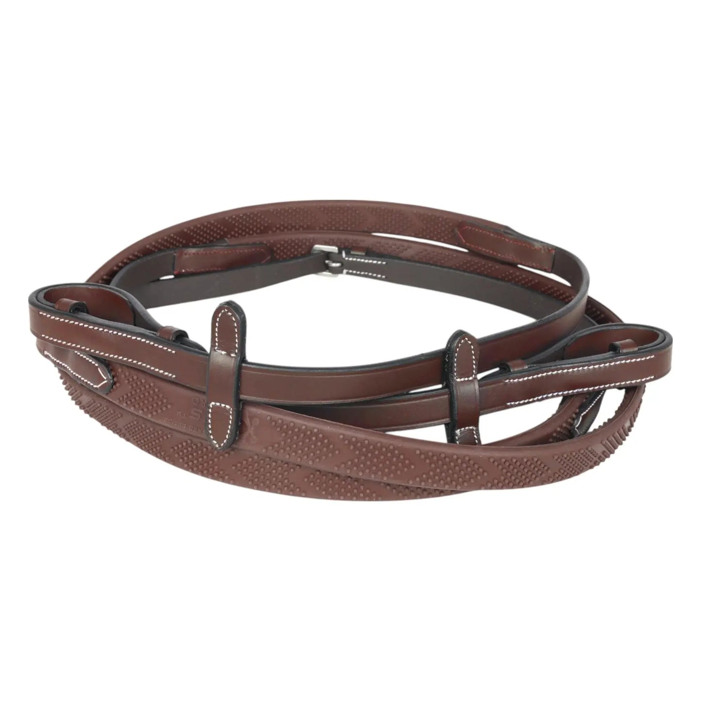 Henri de Rivel GripX Pro Rubber Reins 5/8" width 54" length - Breeches.com - Flyclothing LLC