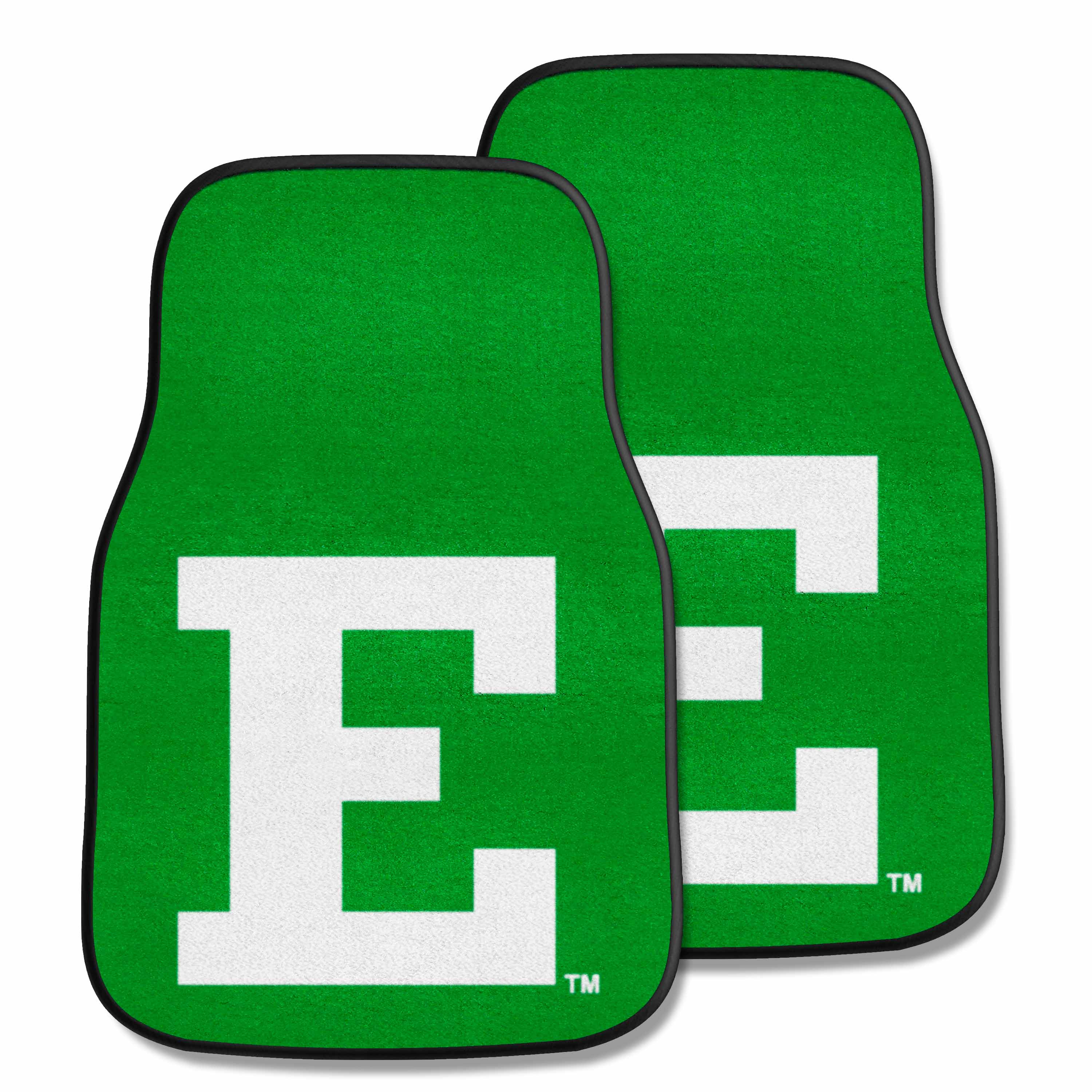 Eastern Michigan Eagles Front Carpet Car Mat Set - 2 Pieces - Eastern Michigan