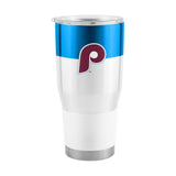 Philadelphia Phillies Retro 30oz Colorblock Stainless Steel Tumbler - Logo Brands - Flyclothing LLC