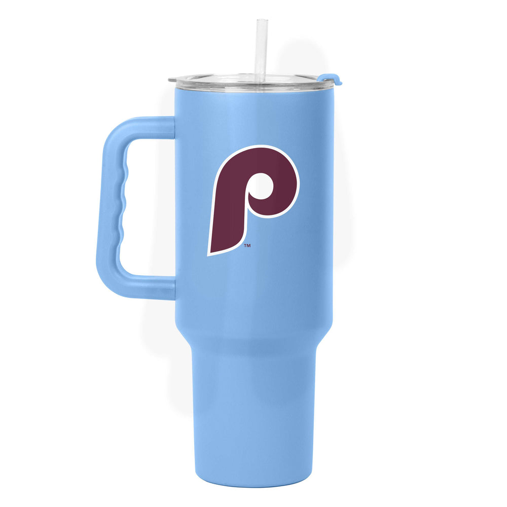 Philadelphia Phillies Vintage 40oz Flipside Powder Coat Tumbler - Logo Brands - Flyclothing LLC