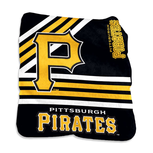 Pittsburgh Pirates Raschel Throw - Logo Brands - Flyclothing LLC