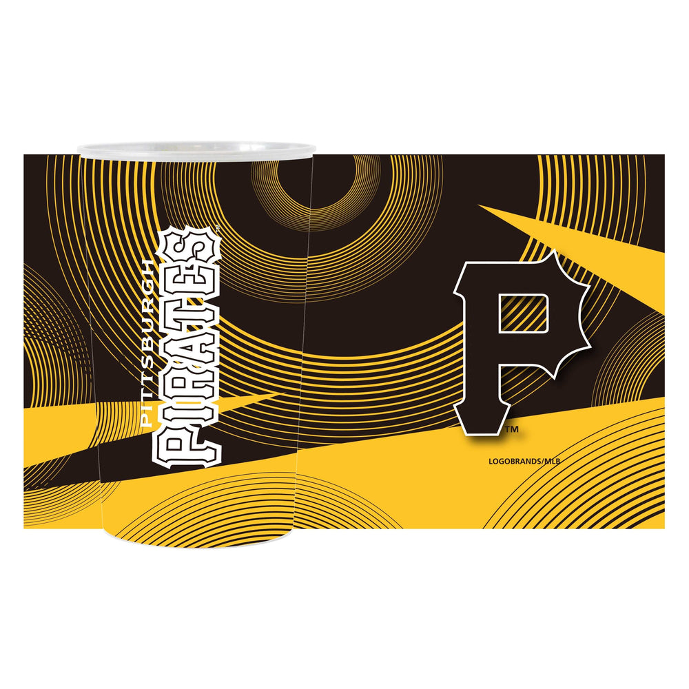 Pittsburgh Pirates 4pk Geometric 22oz Hardwall Cup - Logo Brands - Flyclothing LLC