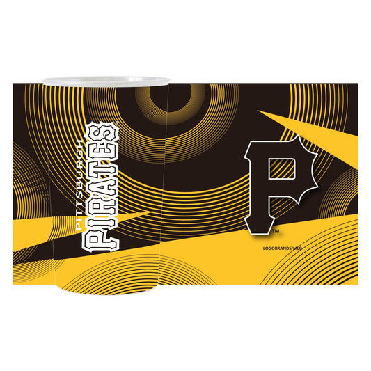 Pittsburgh Pirates 4pk Geometric 22oz Hardwall Cup - Logo Brands - Flyclothing LLC