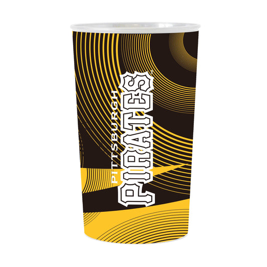 Pittsburgh Pirates 4pk Geometric 22oz Hardwall Cup - Logo Brands - Flyclothing LLC
