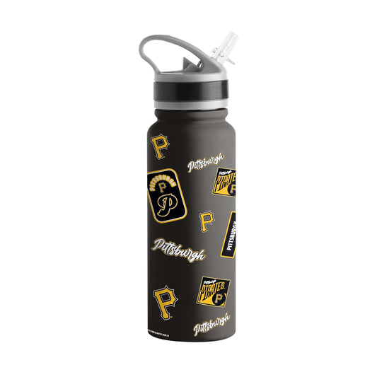 Pittsburgh Pirates 25oz Dreamweave SingleWall FlipTop Bottle - Logo Brands - Flyclothing LLC