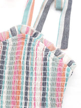 Contrast Striped Square Neck Cami Dress - Trendsi - Flyclothing LLC