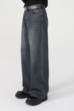 Wide Leg Jeans with Pockets - Trendsi