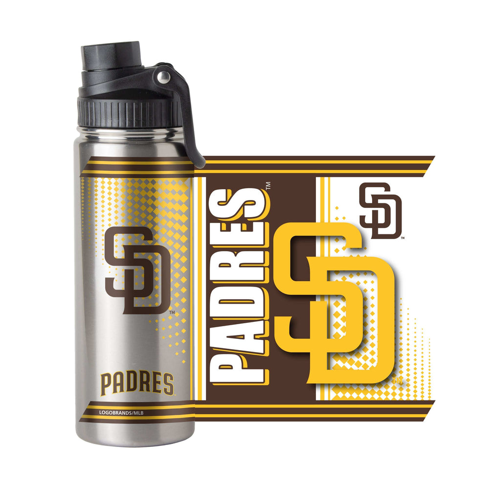 San Diego Padres Hero 21oz Twist Top Bottle - Logo Brands - Flyclothing LLC