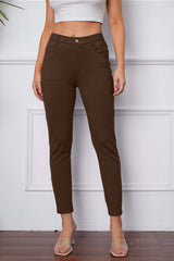 StretchyStitch Pants by Basic Bae - Trendsi - Flyclothing LLC