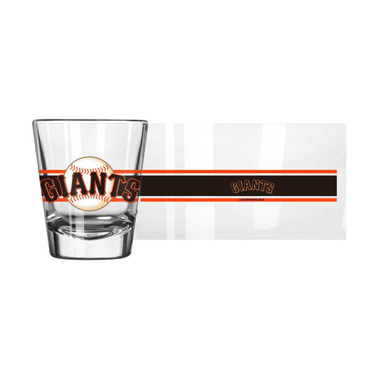 San Francisco Giants 2oz Stripe Shot Glass - Logo Brands - Flyclothing LLC