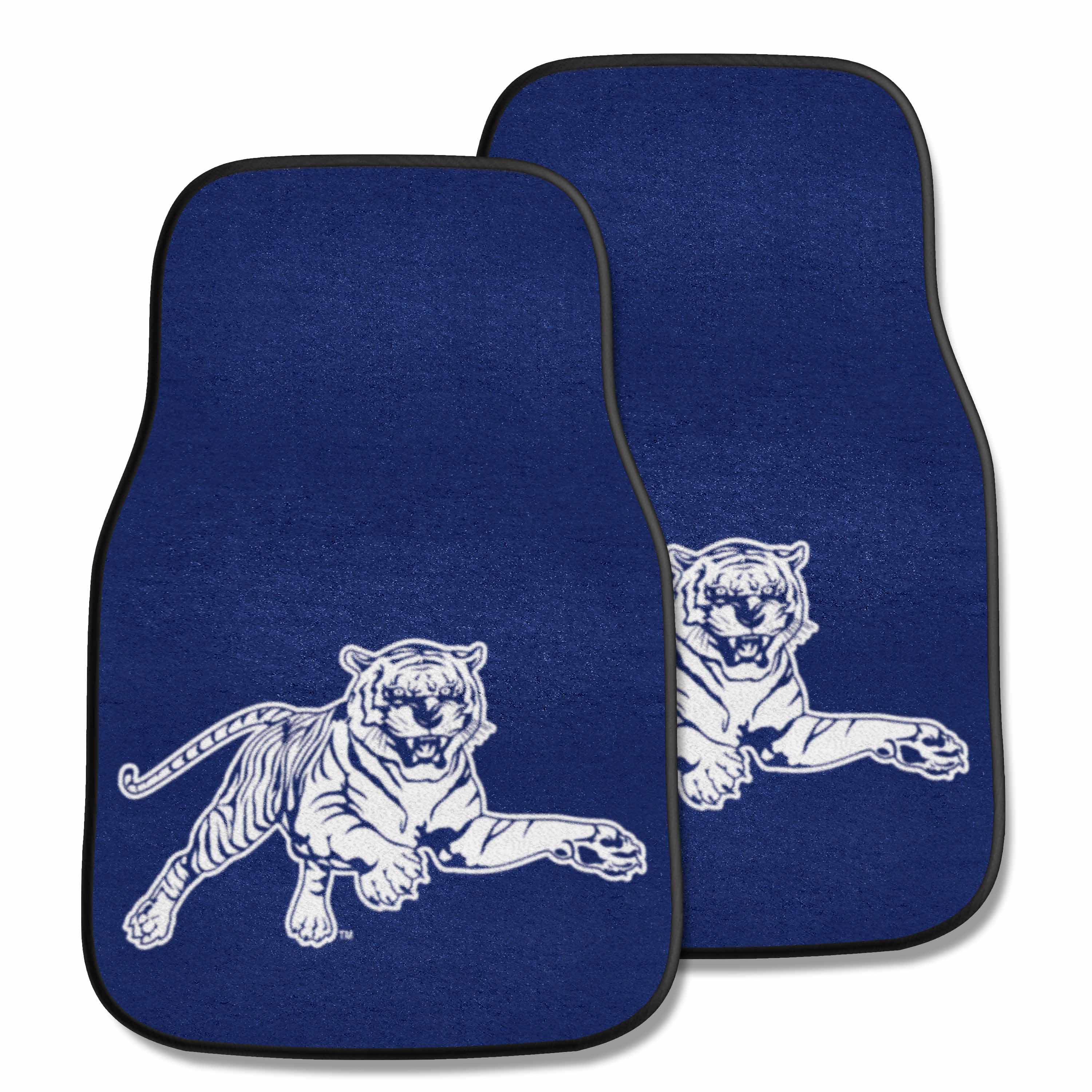 Jackson State Tigers Front Carpet Car Mat Set - 2 Pieces - Jackson State