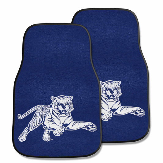 Jackson State Tigers Front Carpet Car Mat Set - 2 Pieces - Jackson State