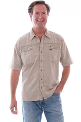 Scully Leather Stone Kalahari - 5256-STO - Scully Leather - Flyclothing LLC