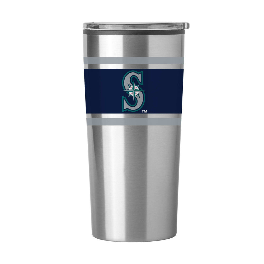 Seattle Mariners 20oz Stripe Fusion Tumbler - Logo Brands - Flyclothing LLC