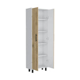 71" Beige Wood Two Door Pantry Or Storage Closet - Homeroots - Flyclothing LLC