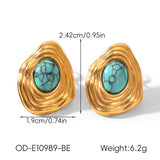 Vintage Personalized Non-fading Titanium Steel Earrings For Women - My Store - Flyclothing LLC