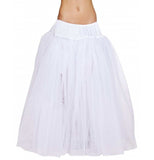 Roma Costume Full Length White Petticoat - Roma Costume - Flyclothing LLC