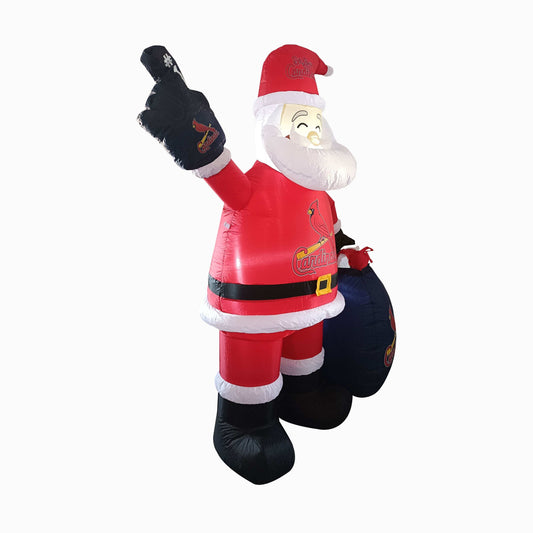 St Louis Cardinals Inflatable Santa - Logo Brands - Flyclothing LLC