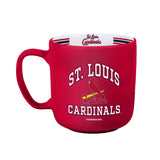 St. Louis Cardinals 15oz Stripe Mug - Logo Brands - Flyclothing LLC