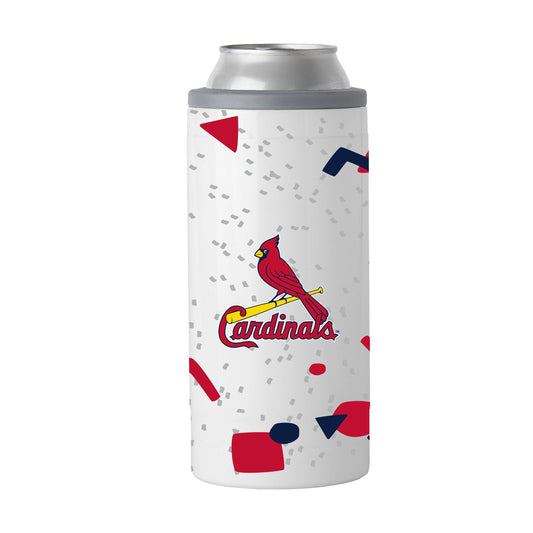 St Louis Cardinals 12oz Flashback Slim Can Coolie - Logo Brands - Flyclothing LLC