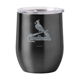 St Louis Cardinals 16oz Stainless Curved Beverage - Logo Brands - Flyclothing LLC